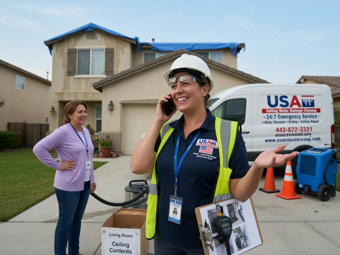 Ceiling Water Damage Restoration La Grange, CA FAQs